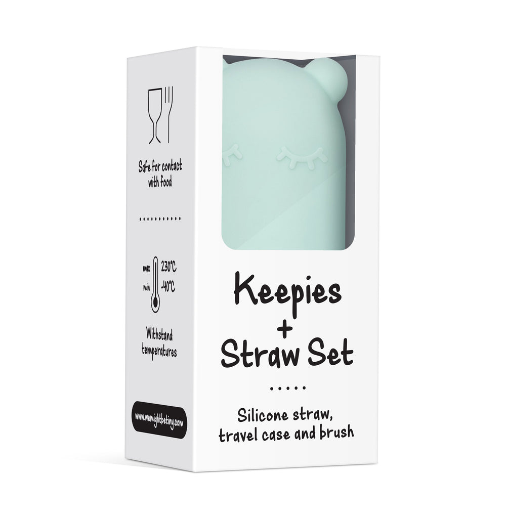 Keepie + Straw Set - Blue Dusk
